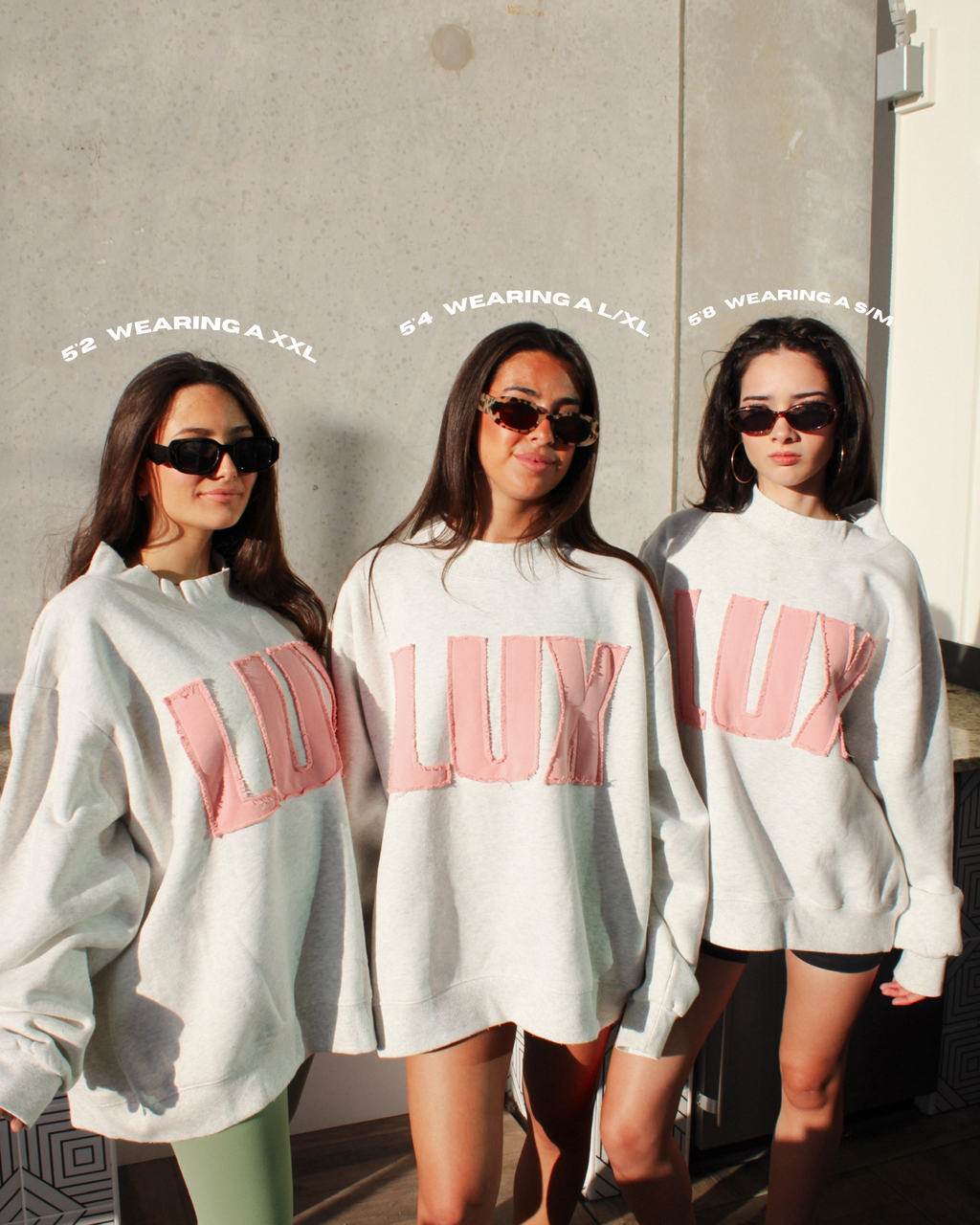 LUX Mockneck Sweatshirt | Sea | READ DESCRIPTION