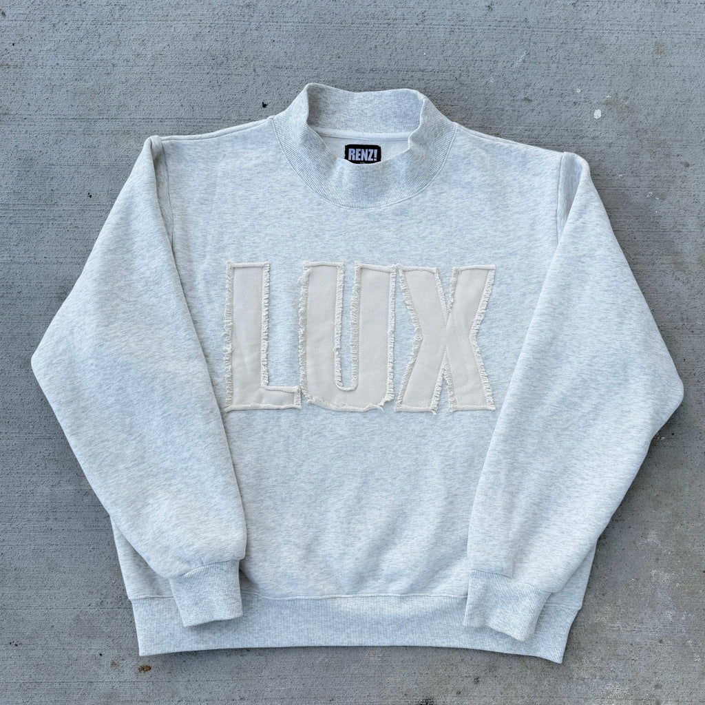 LUX Mockneck Sweatshirt | Taupe